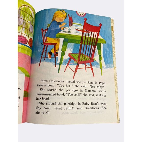 Little Golden Book The Three Bears Classic Childrens Vintage Storybook - Picture 6 of 10